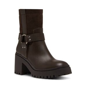 NEW Blondo Waterproof Rebel Black Leather Moto Boot Sz 8